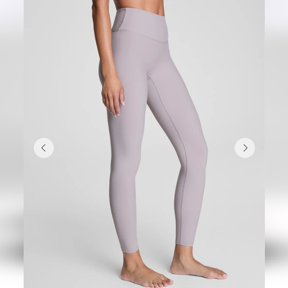 Spanx Bare Essential Full Length Leggings Aubergine Color